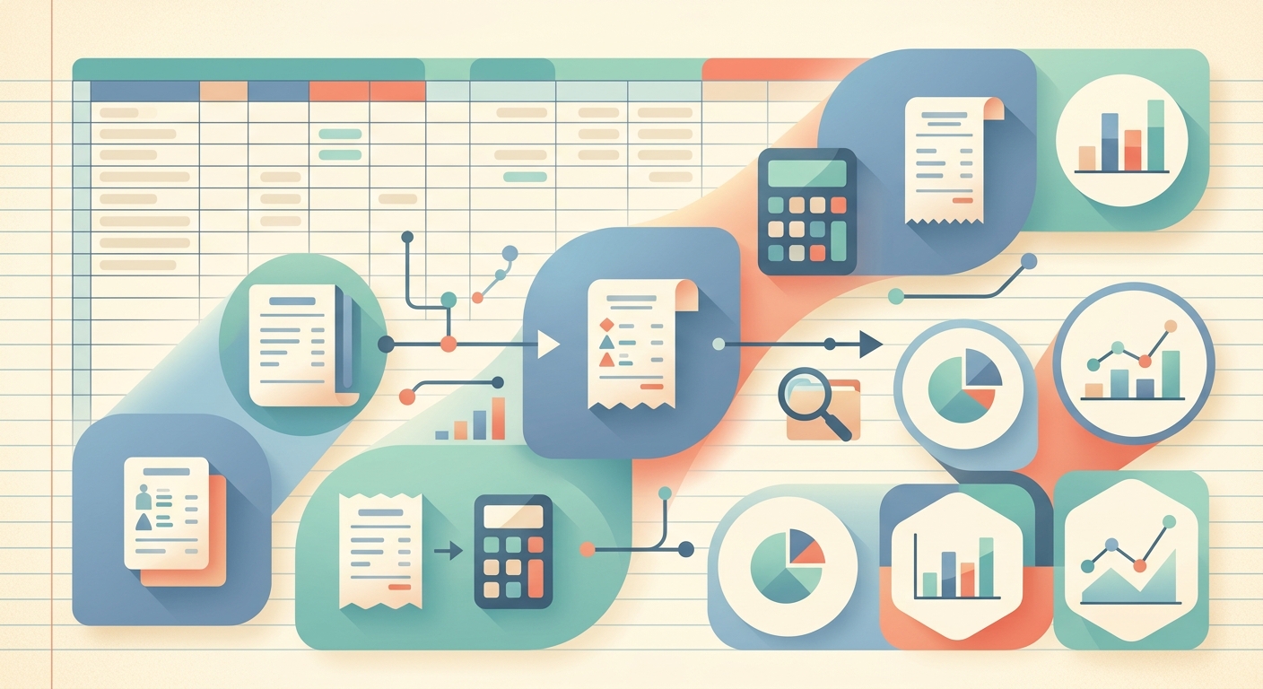 HST GST Receipt Tracking Template