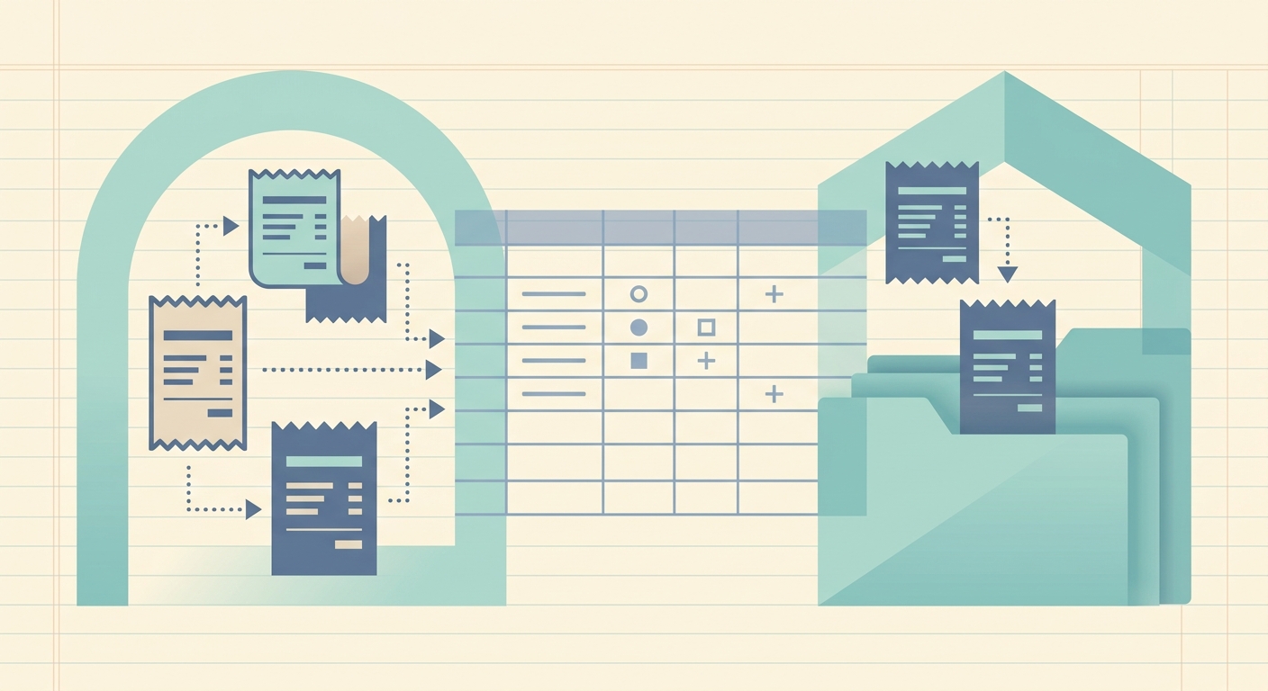 How to Archive Old Receipts