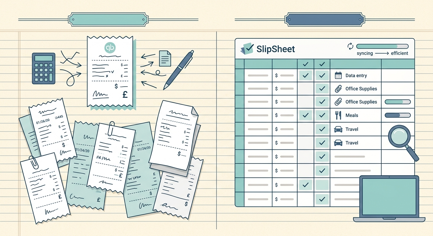 QuickBooks vs SlipSheet