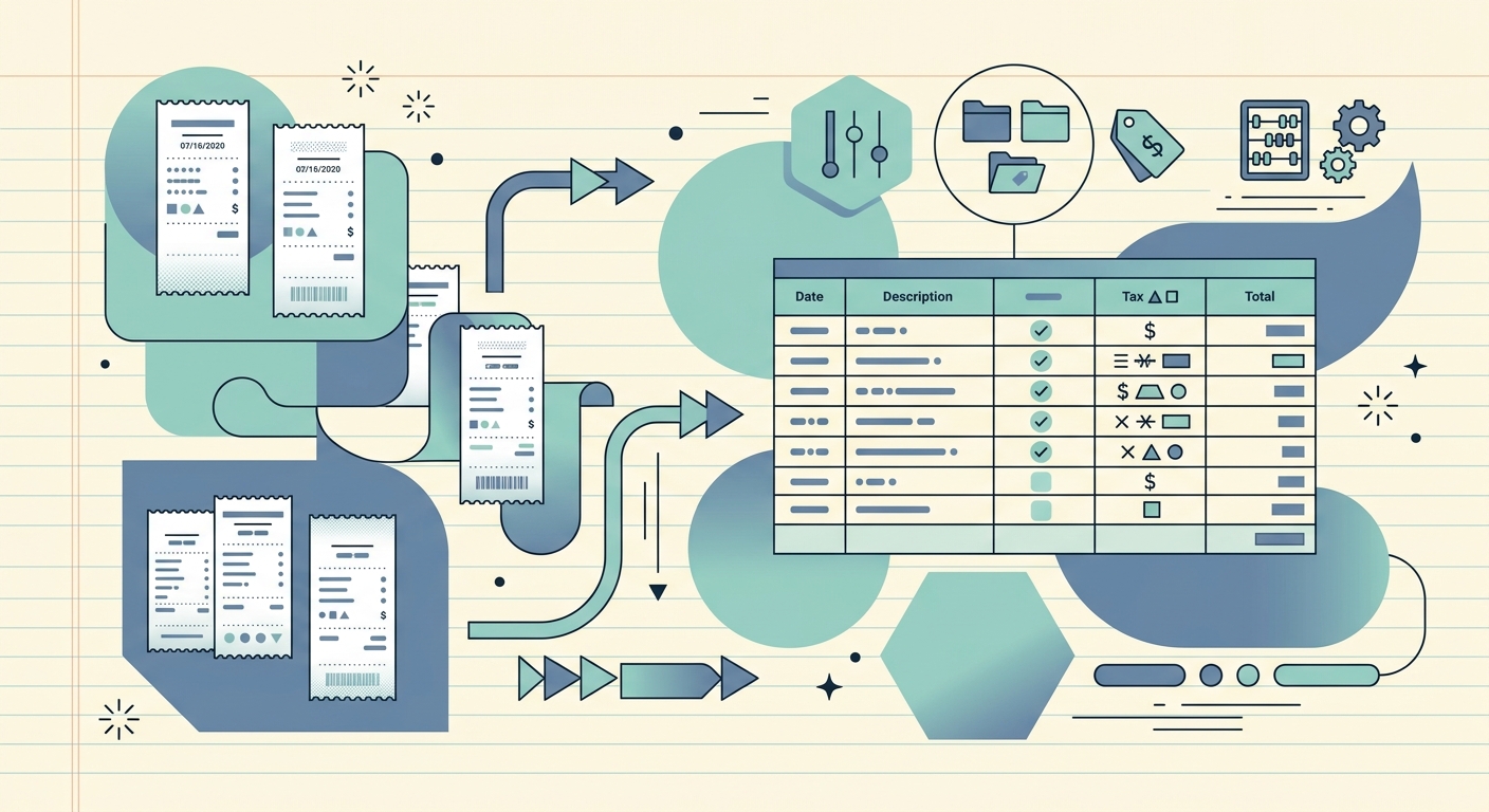 How to Track Receipts for HST and GST