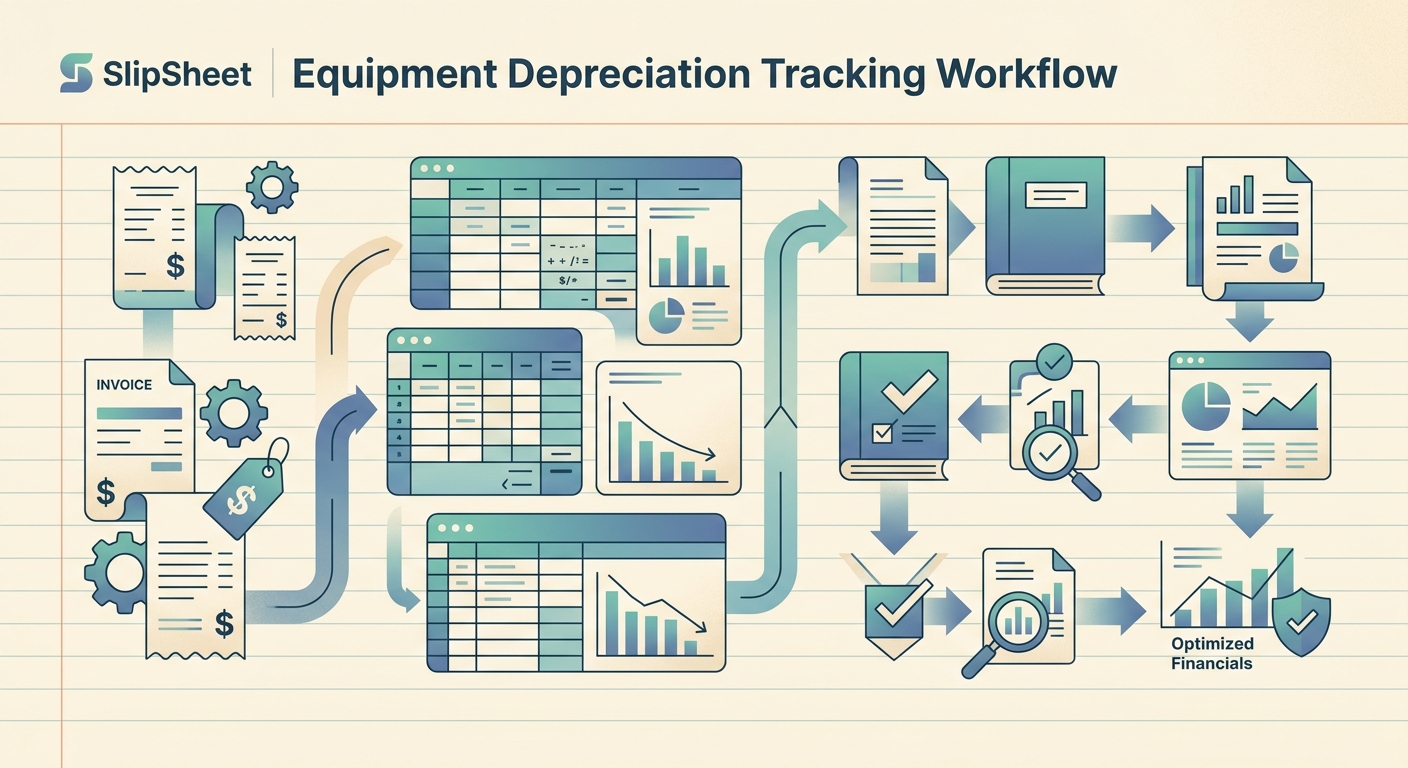 Equipment Depreciation Tracking Workflow
