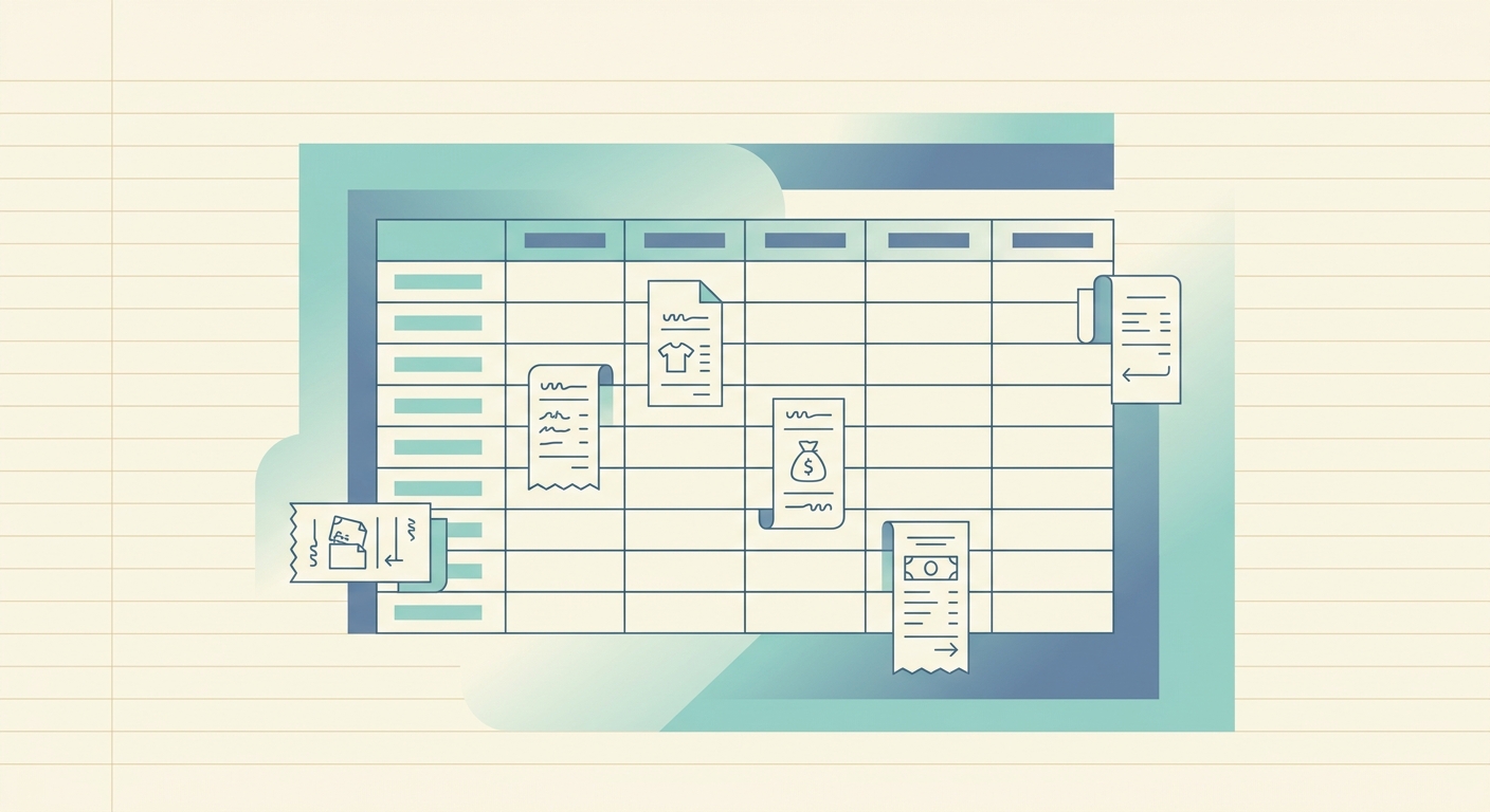 Nonprofit Receipt Tracking Template