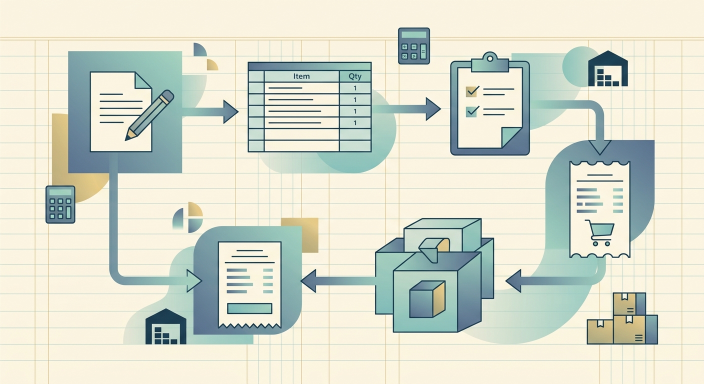 Inventory Purchase Tracking Workflow