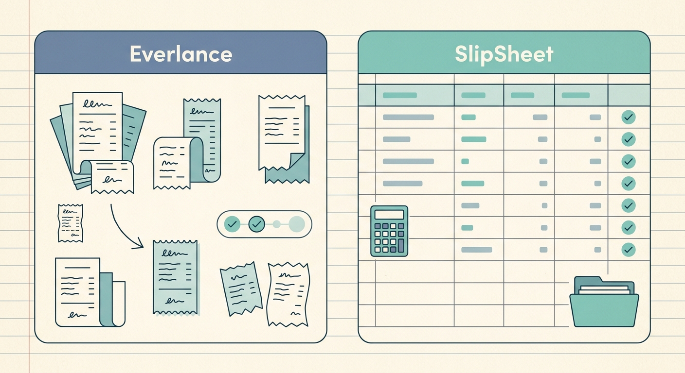 Everlance vs SlipSheet