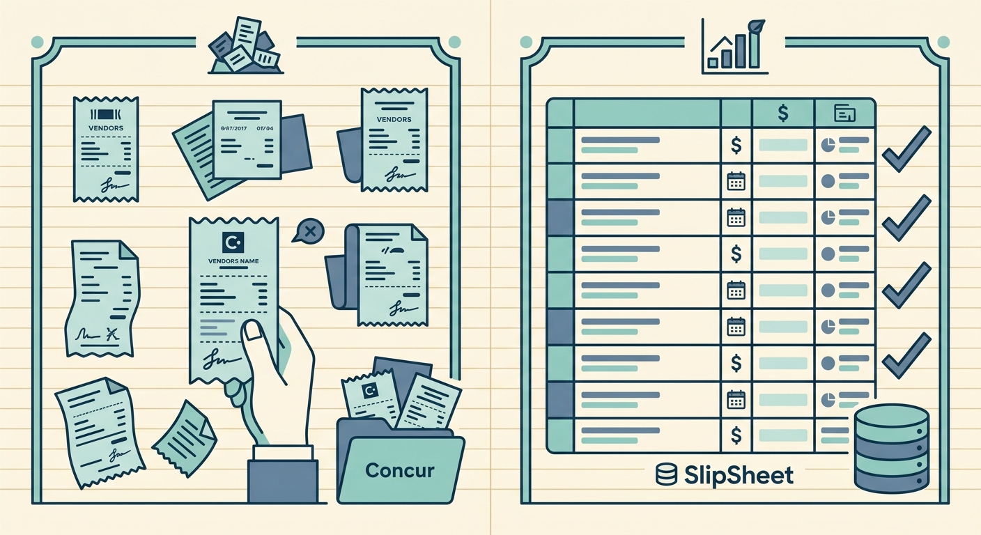 SAP Concur vs SlipSheet