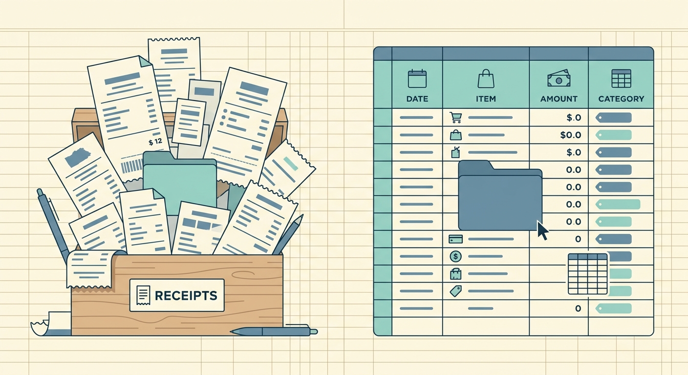 Pen and Paper Expense Alternative