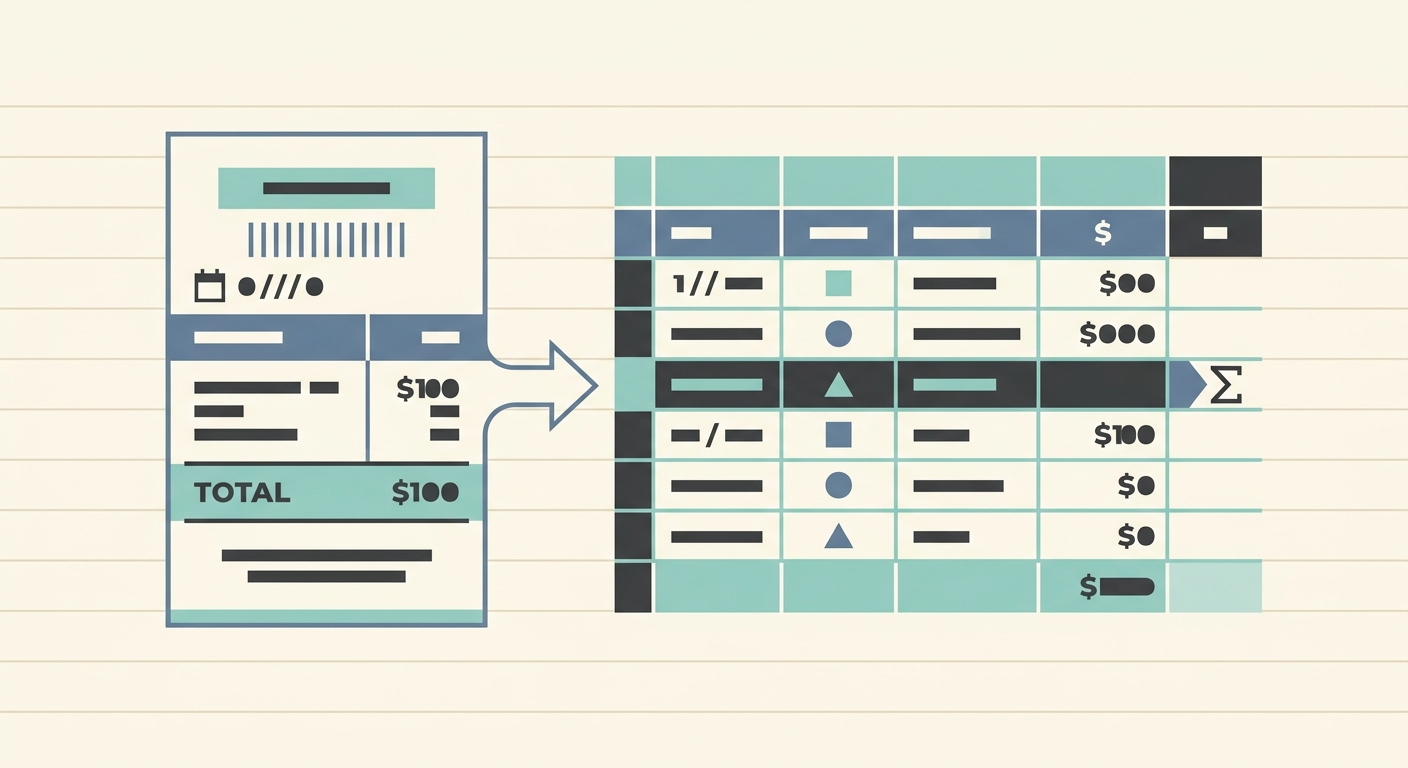 Receipt to QuickBooks Workflow
