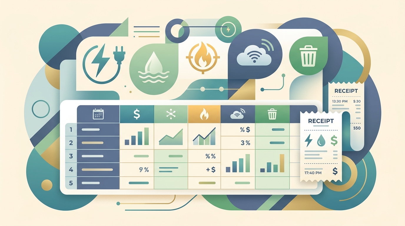 Utility Expense Template