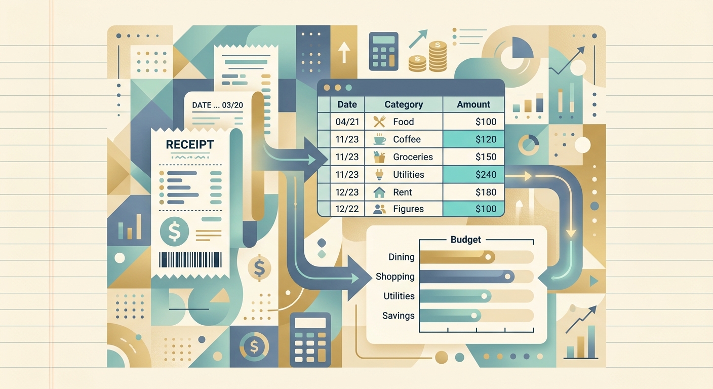 How to Use Receipt Data for Budgeting