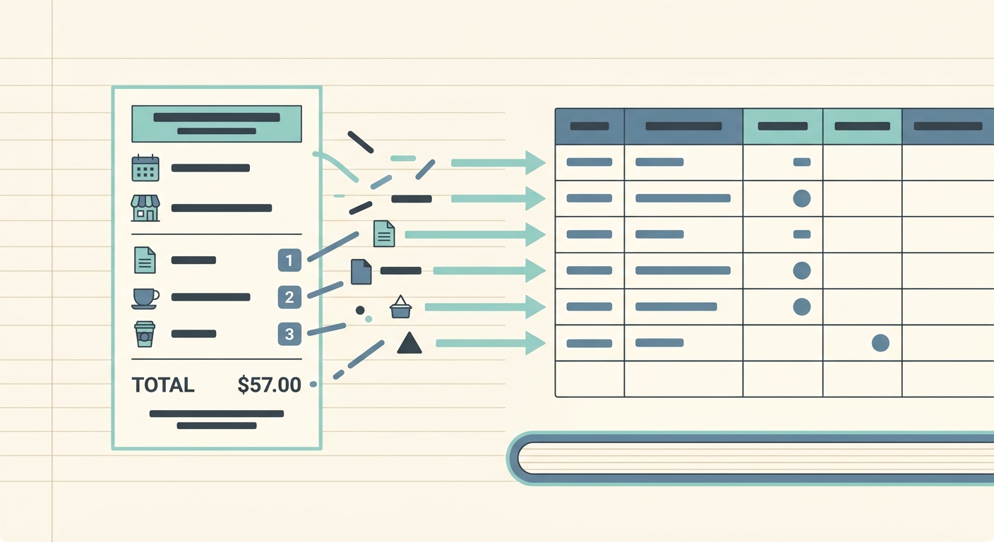 Receipt to Xero Workflow