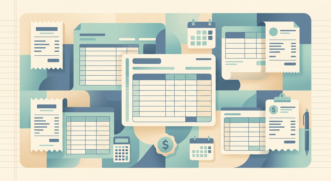 Professional Services Expense Template