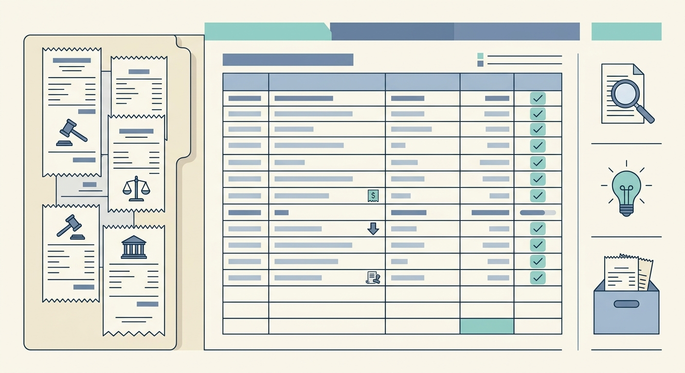Receipt Organizer for Lawyers and Legal Professionals