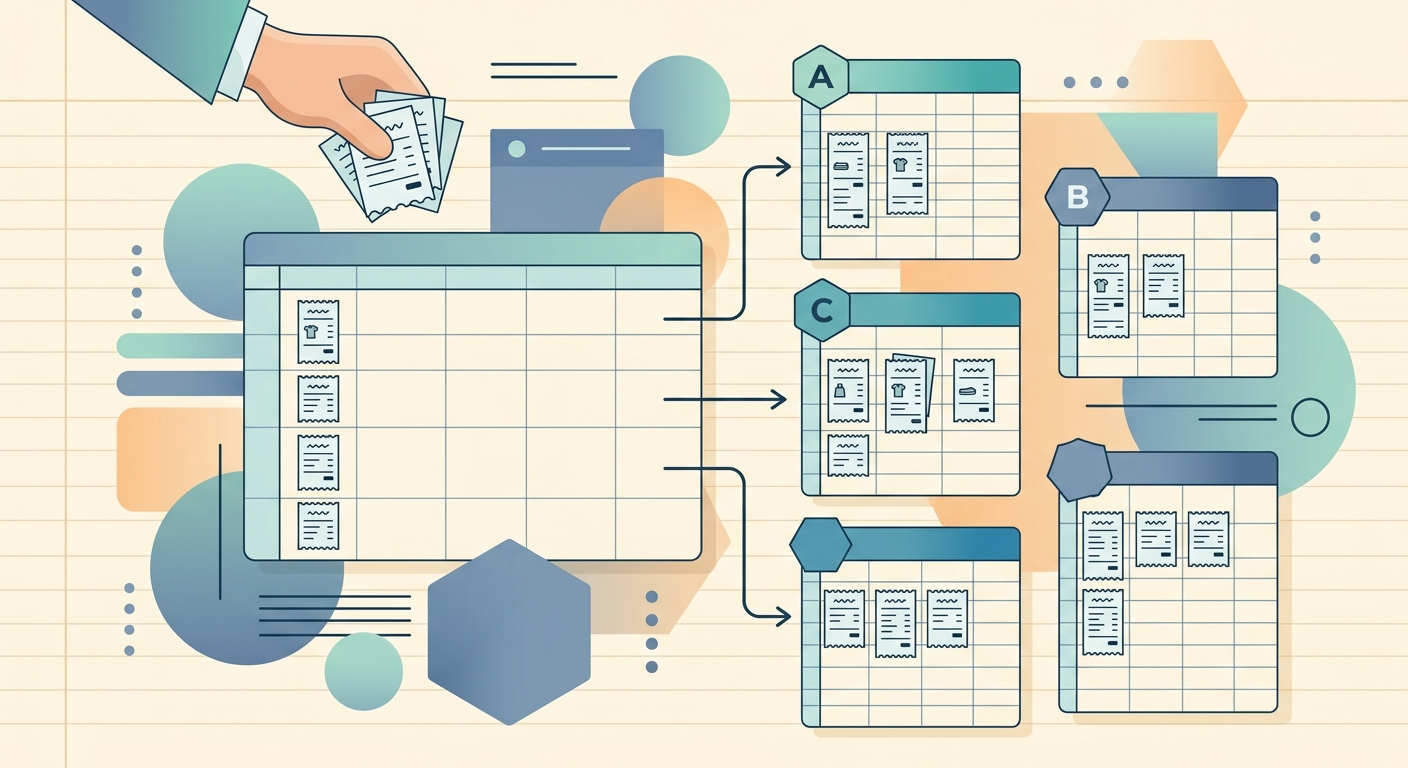 How to Organize Receipts by Vendor