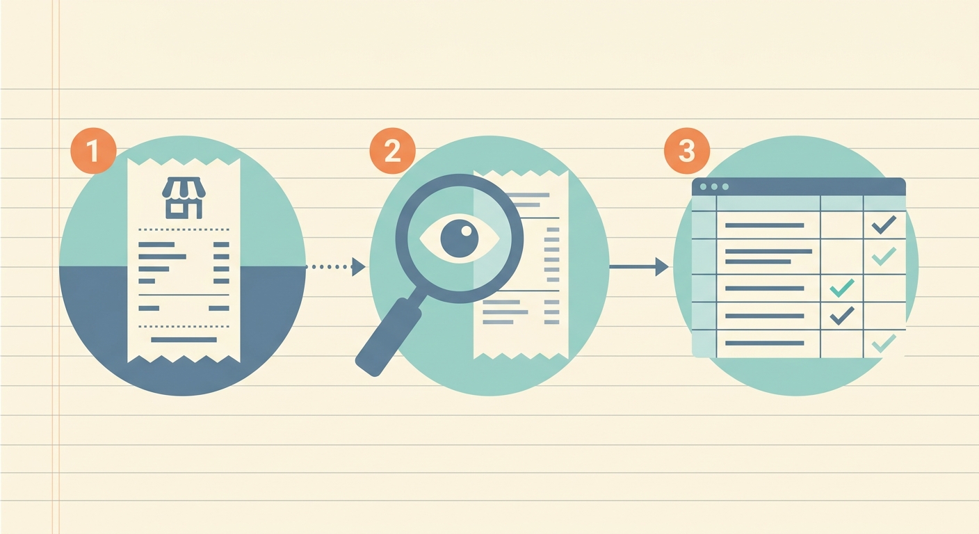 How to Track Receipts Without an App