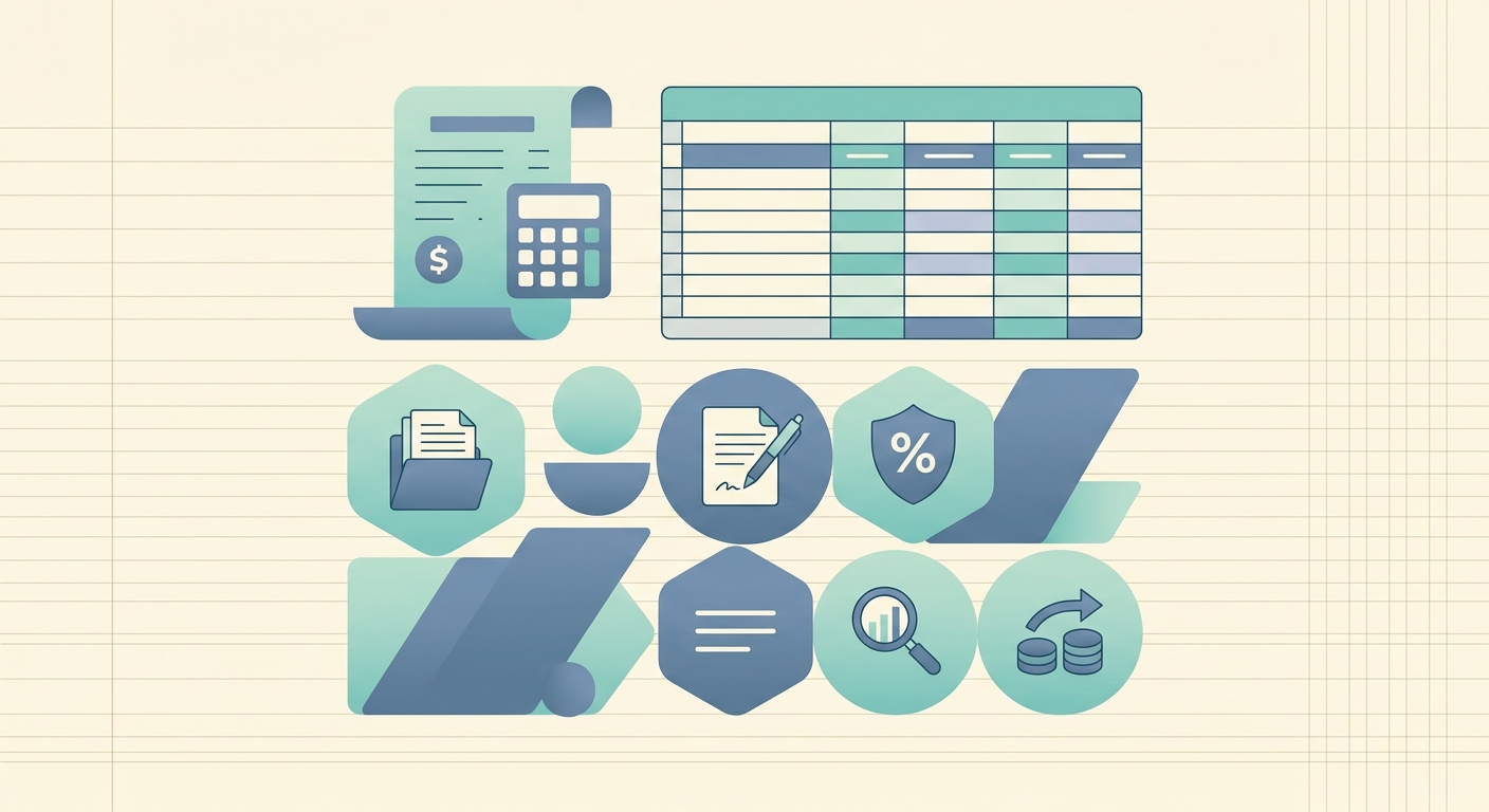 Tax Preparation Expense Template