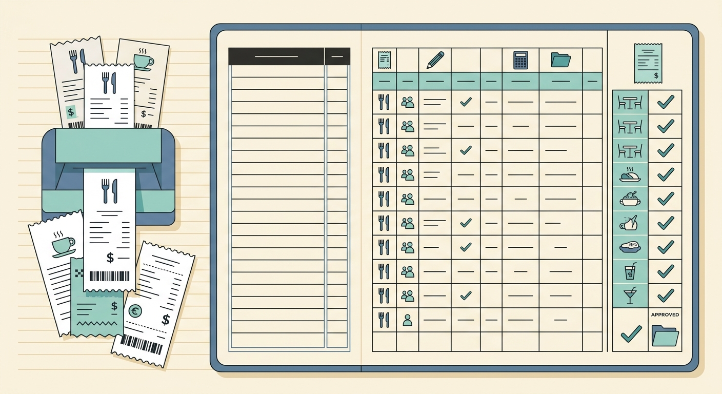 Receipt Scanner for Restaurant Expenses