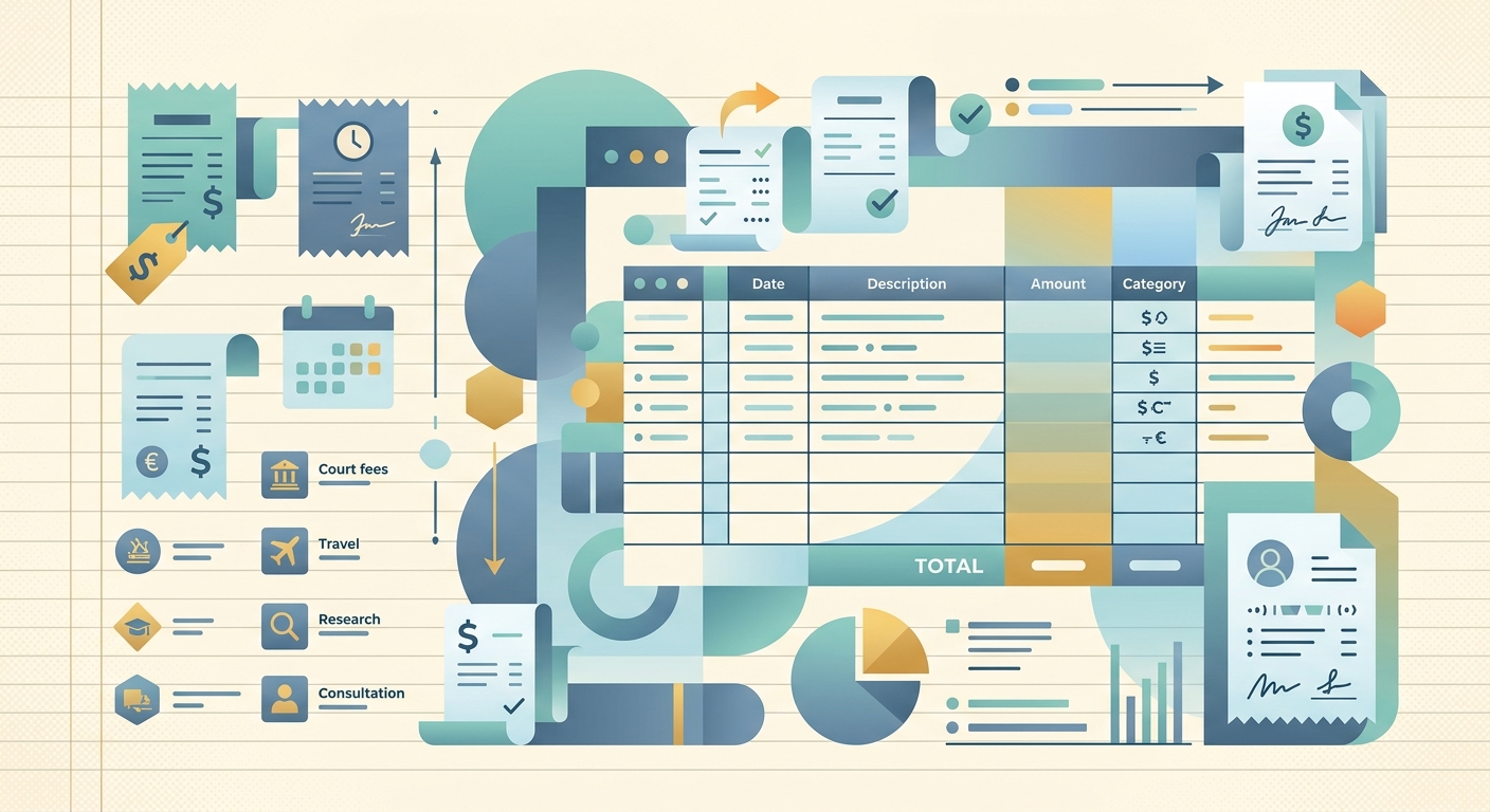 Legal Expense Template