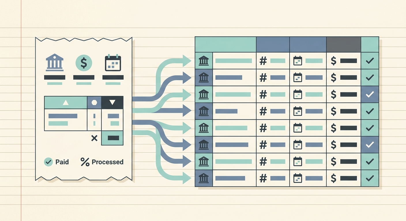 Vendor Payment Tracking Workflow