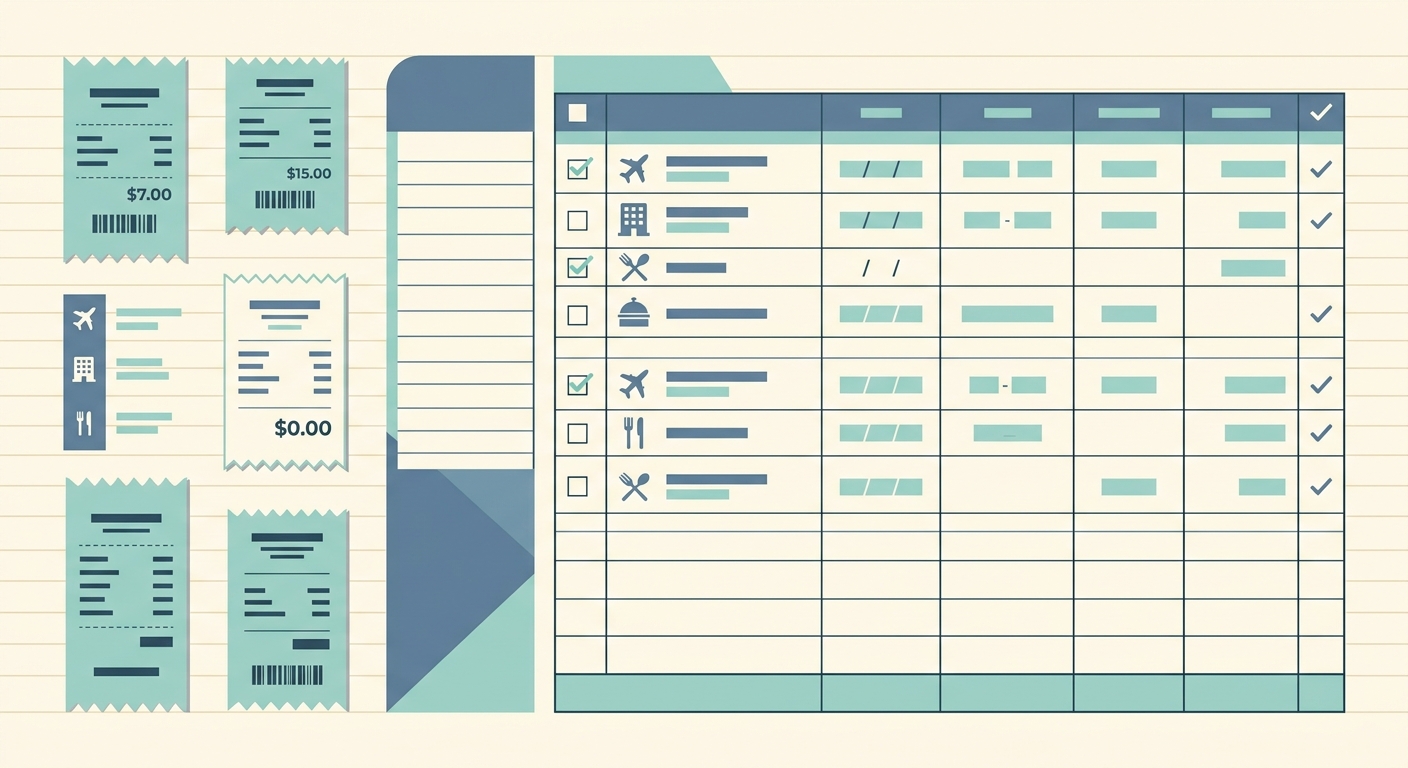 Receipt Tracker for Travel Expenses