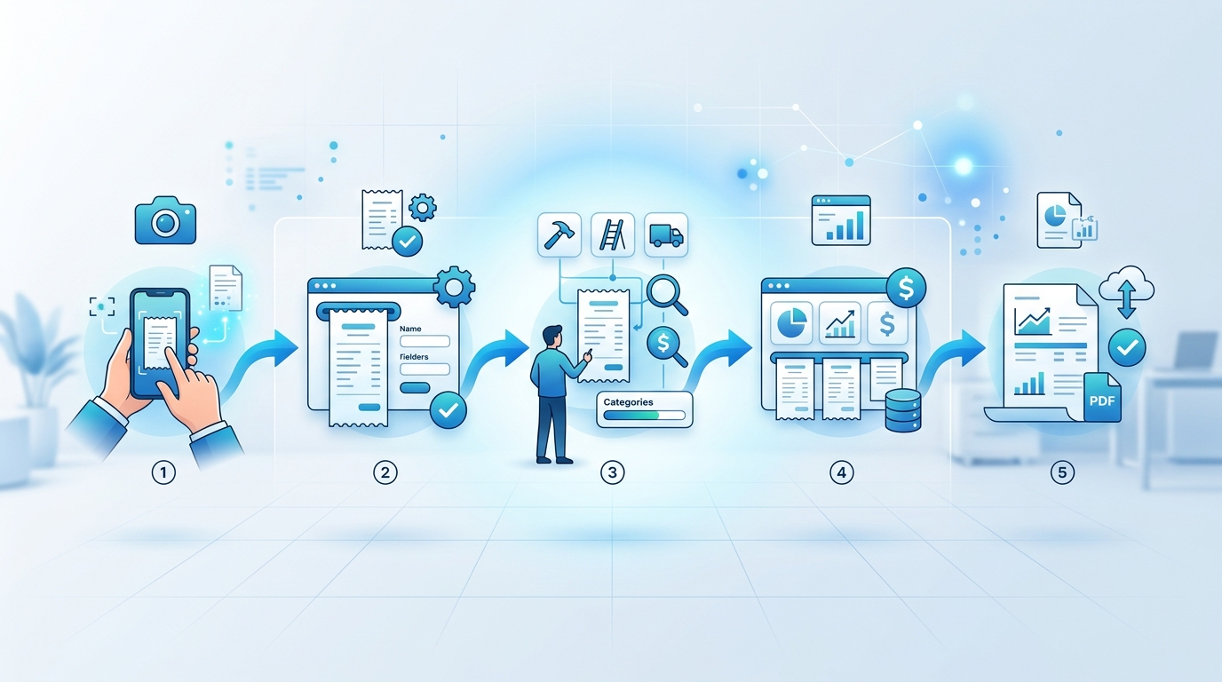 Contractor Receipt Tracking Workflow