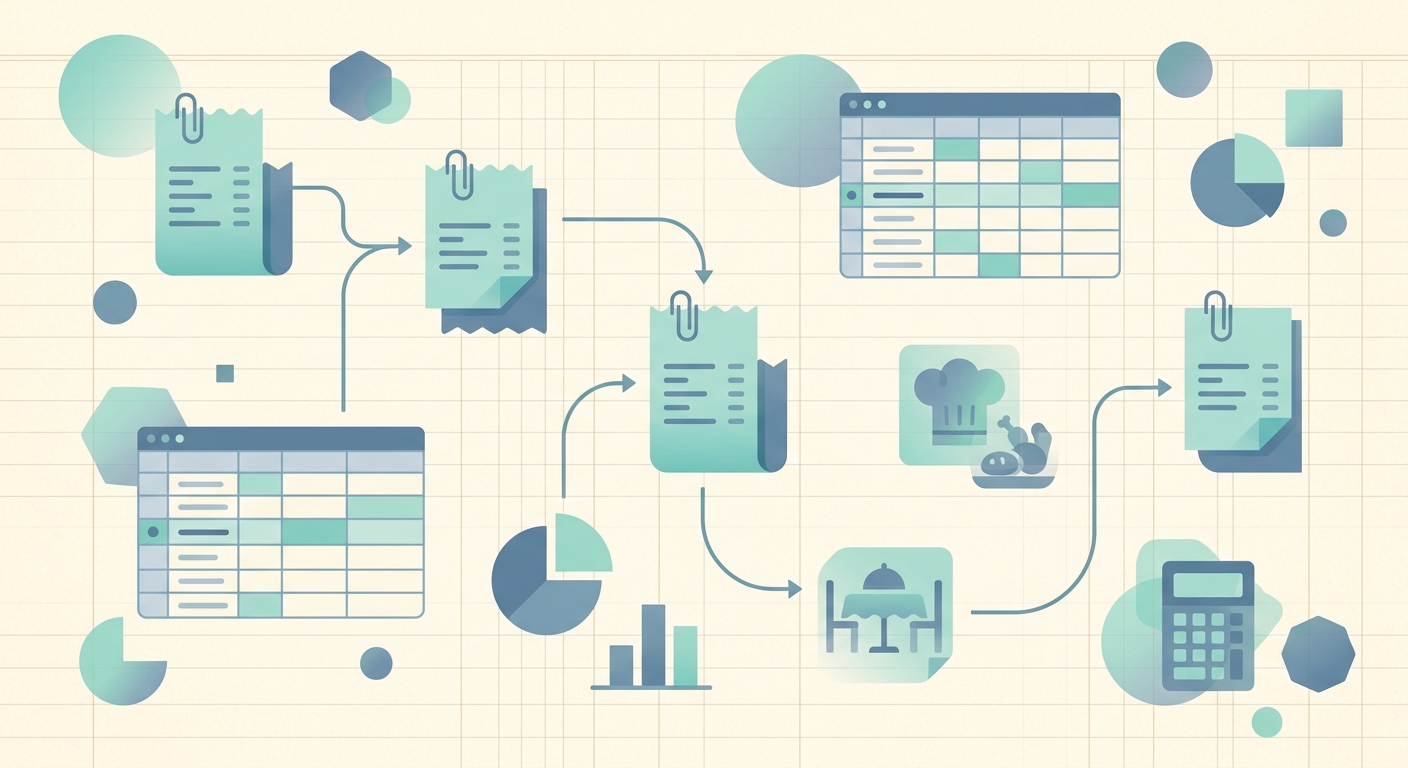 Restaurant Expense Tracking Workflow