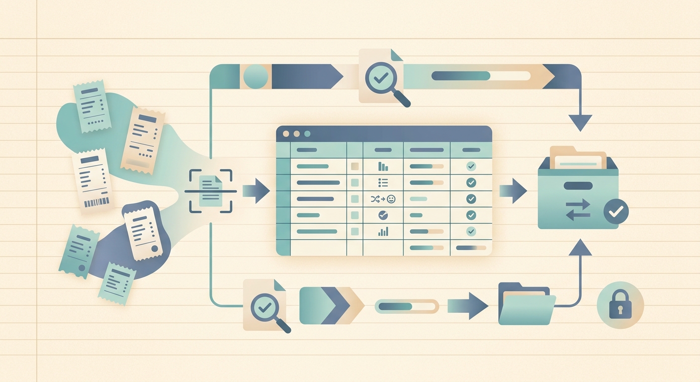 Audit Ready Receipt Workflow