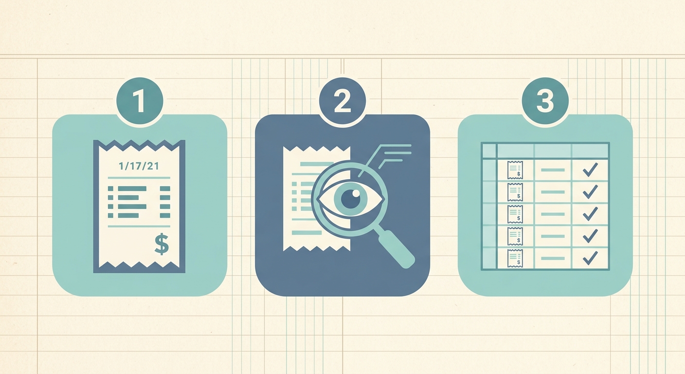 How to Prepare Receipts for a Tax Audit