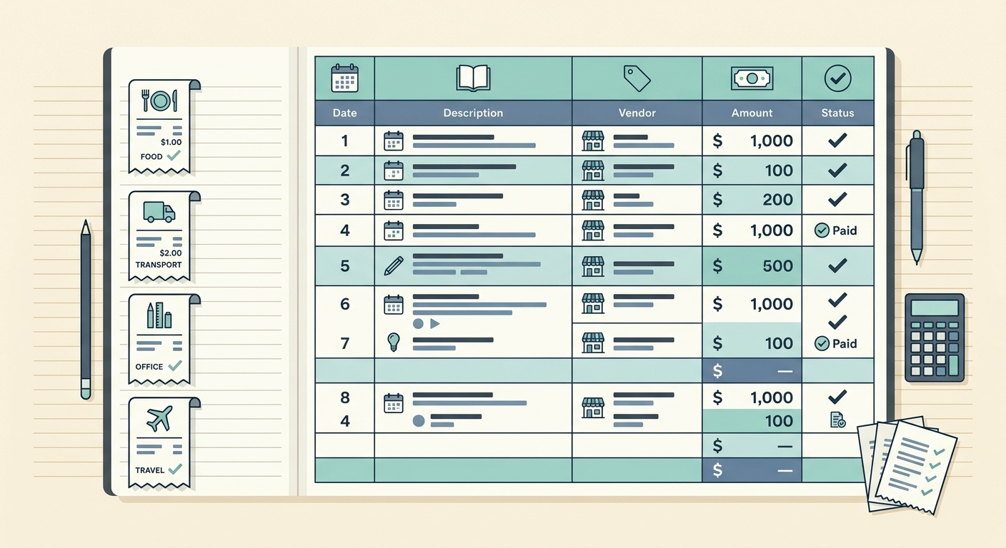 Receipt Tracker for Consultants
