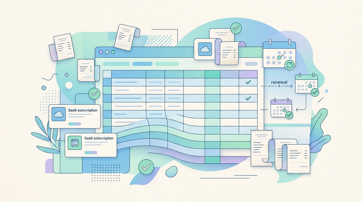 Software Expense Template