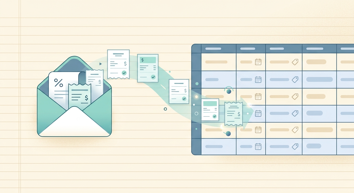 Email Receipt Forwarding